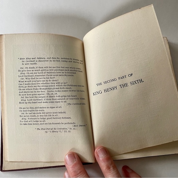 Hardcover Book Shakespeare’s Second Part of King Henry VI - Picture 9 of 10